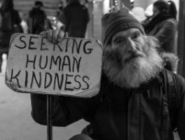 Seeking human kindness